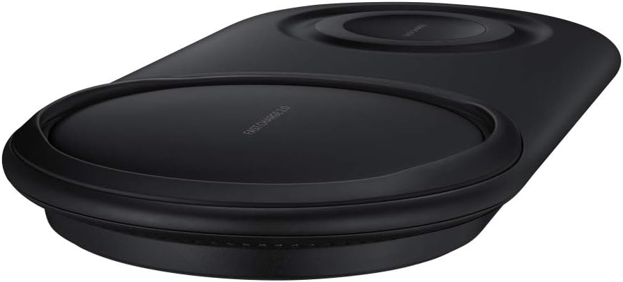 Samsung Wireless Charger Duo Fast Charge Stand & Pad – Qi Dual Wireless Charger for Samsung Galaxy & iPhone