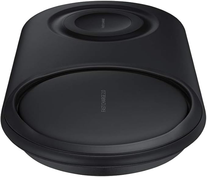 Samsung Wireless Charger Duo Fast Charge Stand & Pad – Qi Dual Wireless Charger for Samsung Galaxy & iPhone