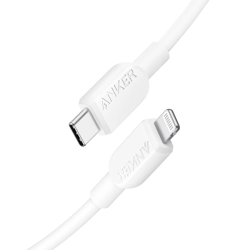 Anker Fast Charging Data Cable Durable Braided USB-C To Lightning 3Ft - A81B5H21