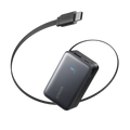 Anker Nano Power Bank Fast Charging 45W 10K mAh Built-In Retractable USB-C Cable