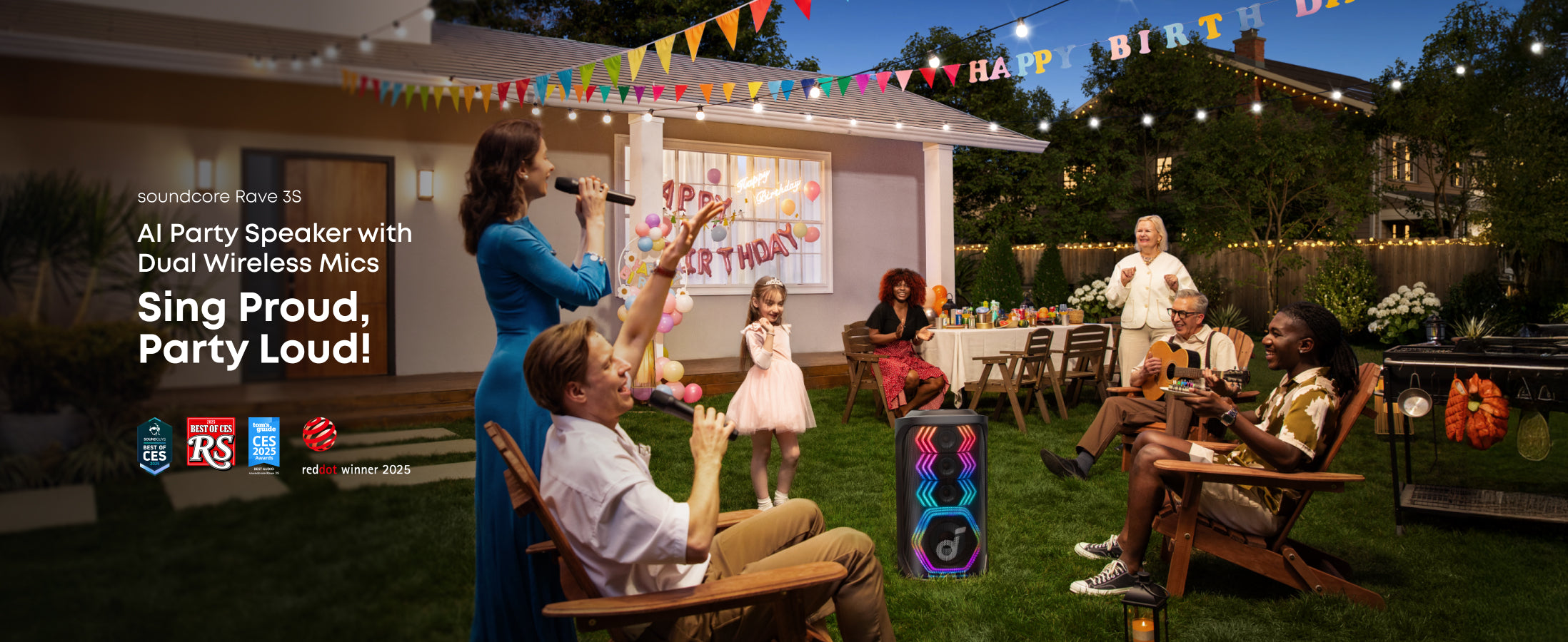 Anker soundcore Rave 3S Black