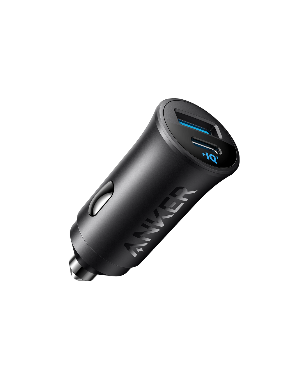 Anker Ultra-Compact Dual-Port Car Charger 30W (Model A2741H11) – Black