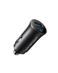 Anker Ultra-Compact Dual-Port Car Charger 30W (Model A2741H11) – Black