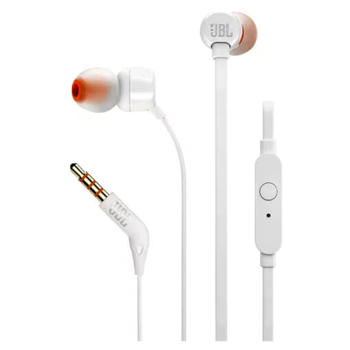 JBL Tune 110 In-Ear Headphones – Pure Bass Sound