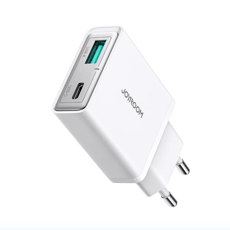 Joyroom JR‑TCF14 20W A+C Super Slim Fast Charger – White