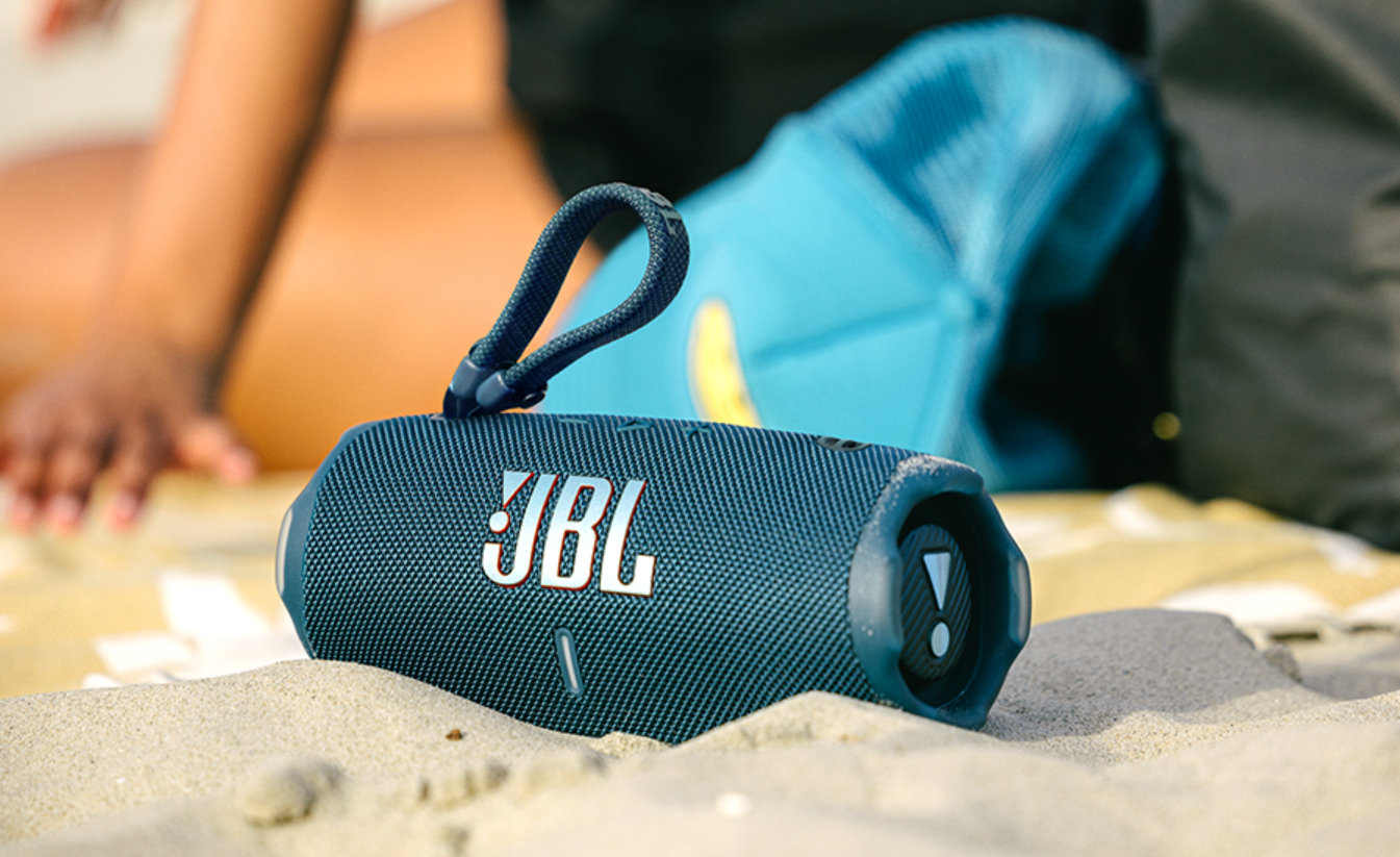 JBL Charge 6 Portable Waterproof Bluetooth Speaker – 28H Battery, AI Sound Boost, Built-in Power Bank