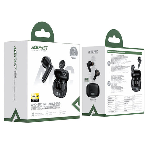 ACEFast W2 ANC TWS Wireless Earbuds – Active Noise Cancellation &amp; Hi-Fi Sound