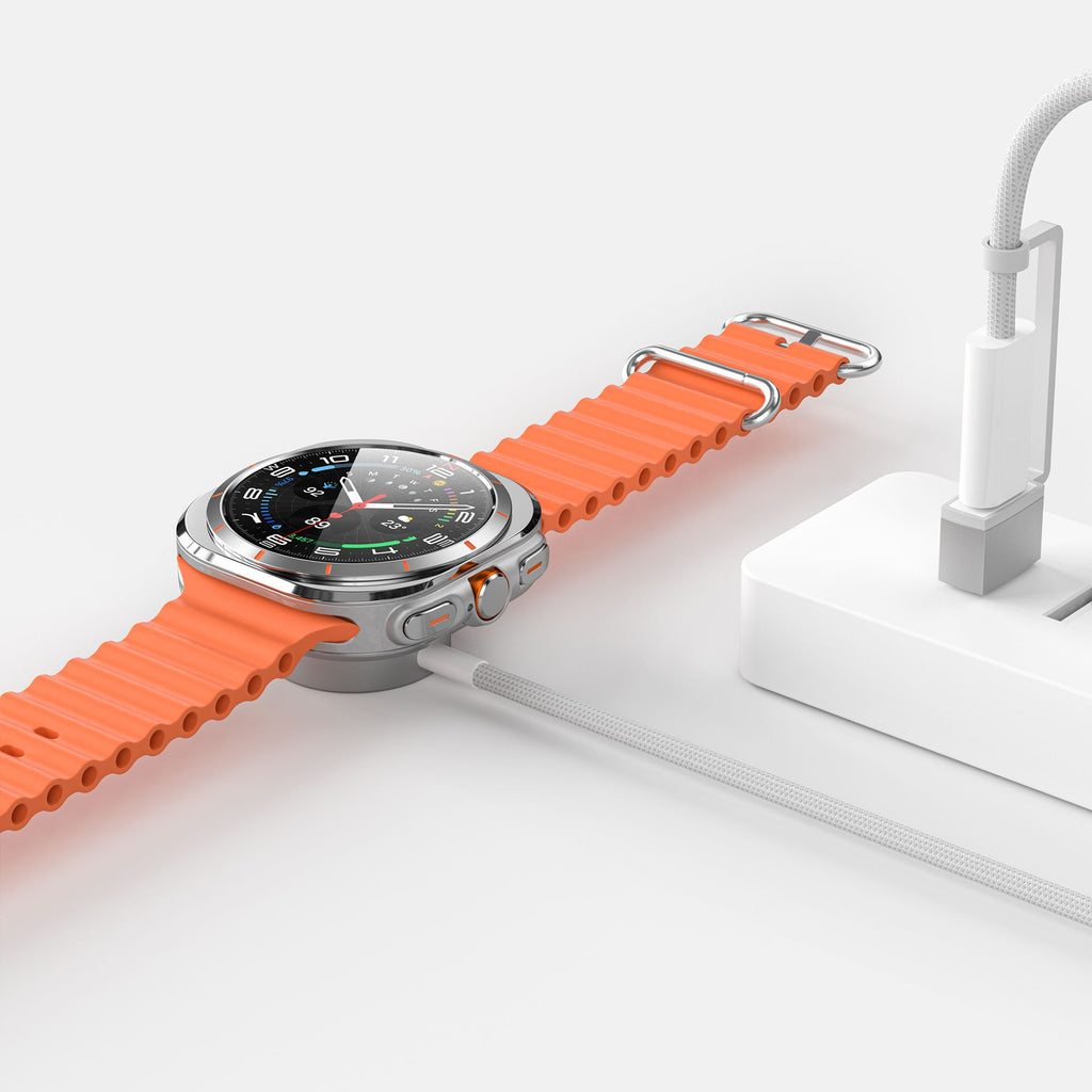 WiWU Wi-M9 Wireless Charger for Apple Watch & Samsung Galaxy Watch – Magnetic USB-C Portable Smartwatch Charger
