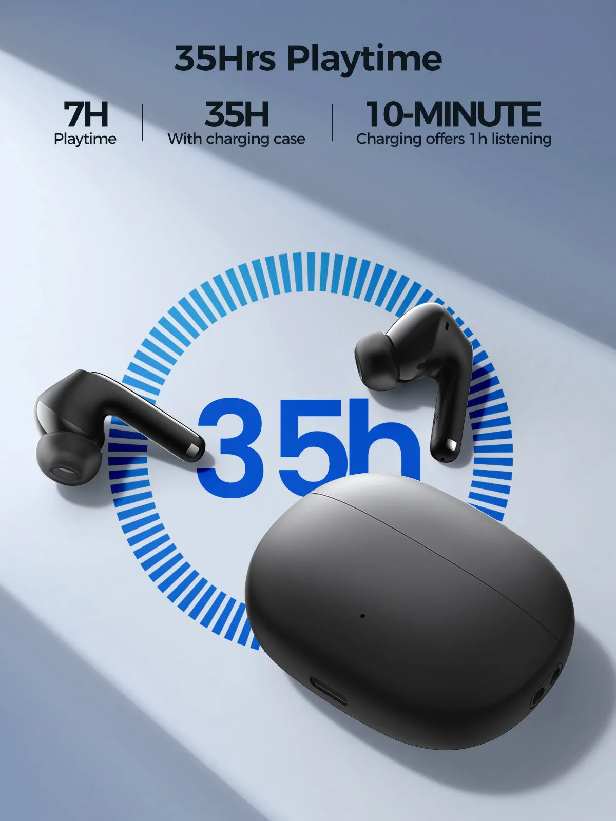 JOYROOM JR-BB3 Wireless Earbuds – 30 Hours Playtime &amp; Clear Sound
