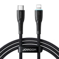 Joyroom SA32-CL3 Starry Series 30W Fast Charging Data Cable (Type-C to Lightning) 1m-Black