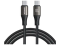 Joyroom Charging Cable 100W JR-A25 USB-C/Type-C to USB-C, Light-Speed - Black