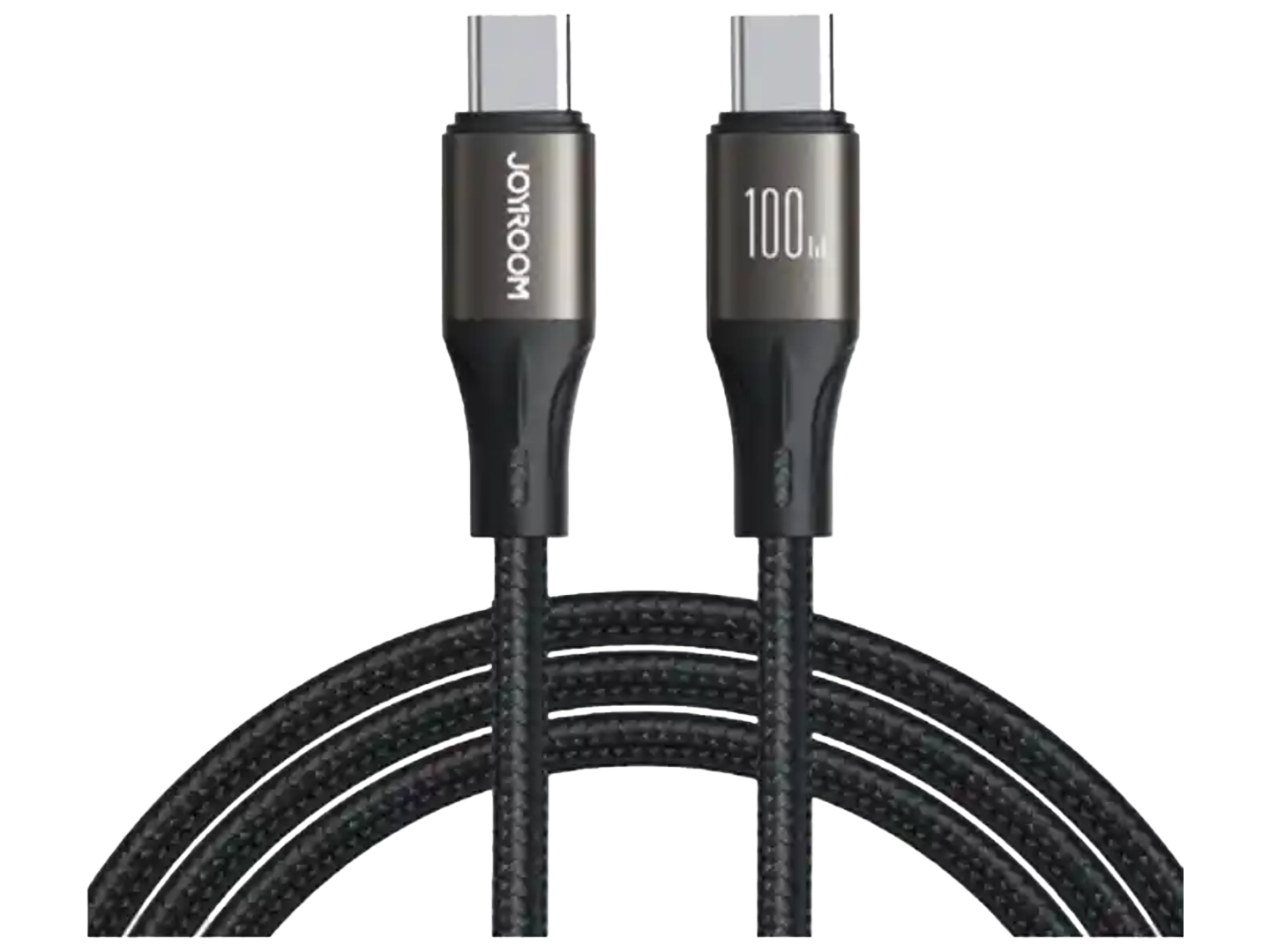 Joyroom Charging Cable 100W JR-A25 USB-C/Type-C to USB-C, Light-Speed - Black