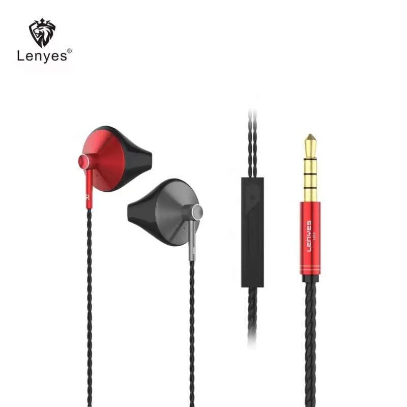 Lenyes LF12 Wired Earphones – Stereo Sound & Comfort