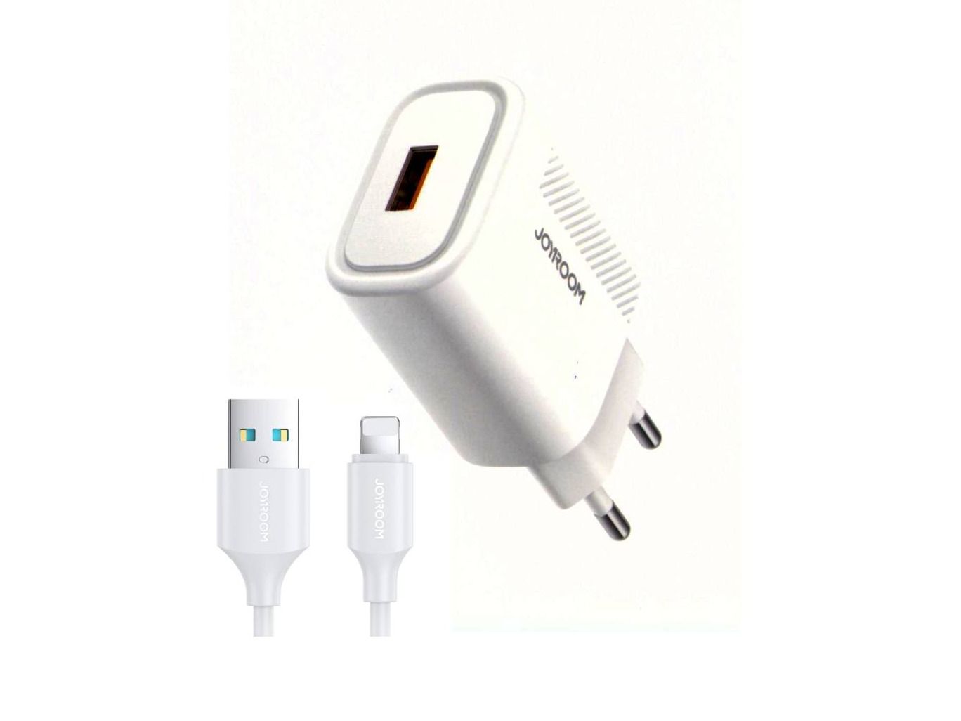 Joyroom JR‑M120 18W Fast Charger with Lightning Cable